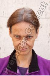 Head Woman Casual Average Wrinkles Street photo references